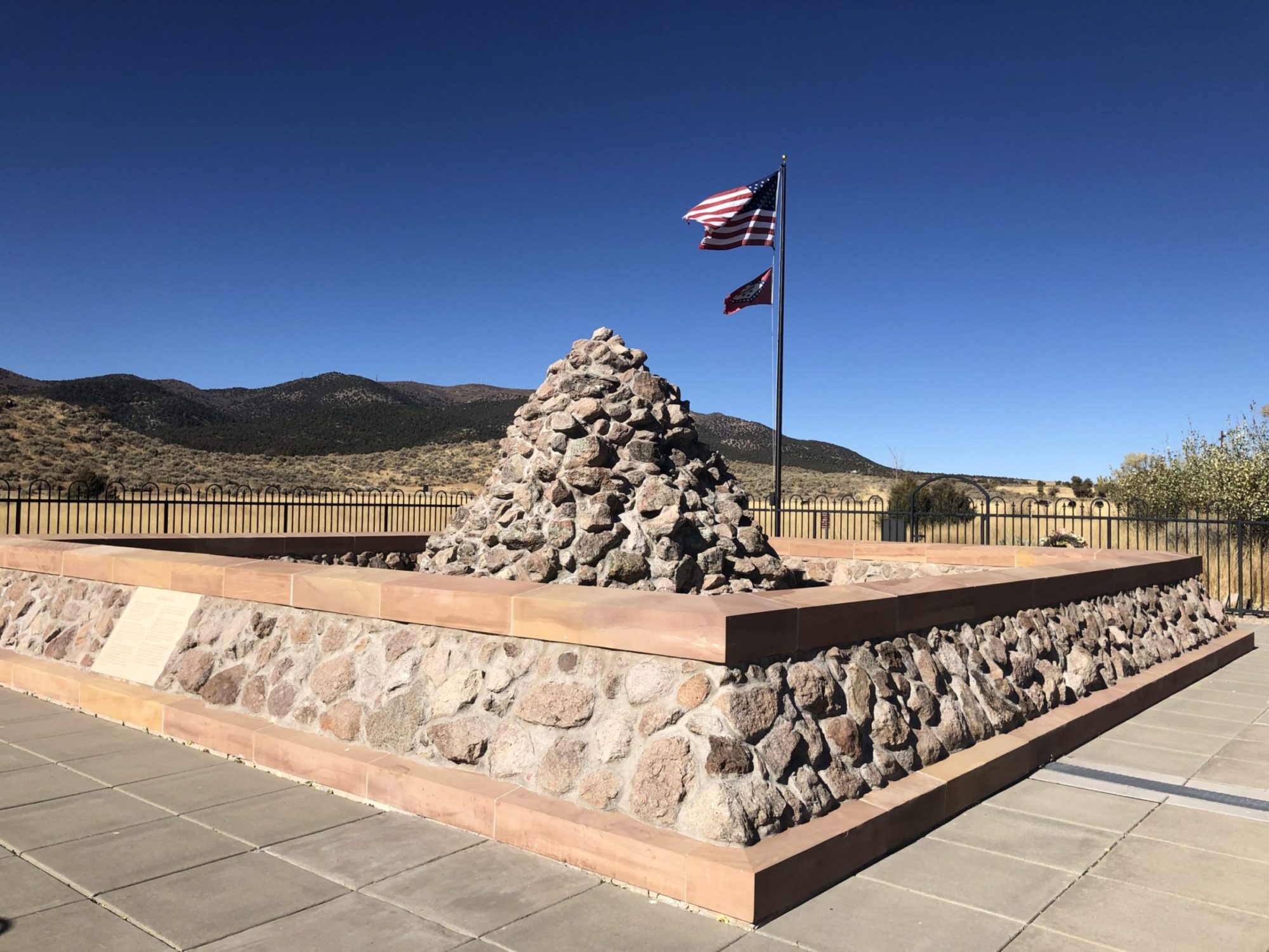 Mountain Meadows Massacre site, a National Historic Landmark